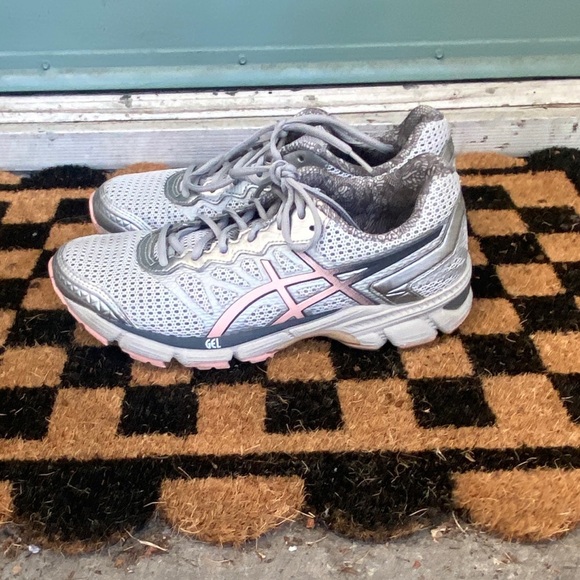 ASICS Gel Enhance Ultra 4.0 Running Sliver Grey & Pink 9 - Picture 6 of 9